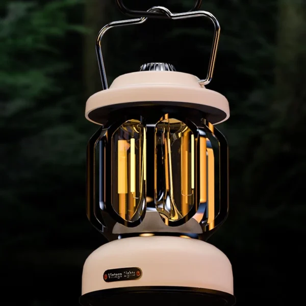 Rechargeable Vintage Camping Light Lamps Camping Lantern Tent Light