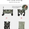 Blackdeer Large Folding Wagon Max (Sand Brown)